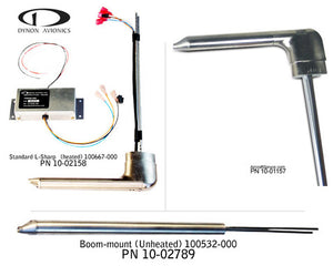 Dynon AOA Pitot Heated Large Tube No Bracket