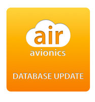 Rätt till uppdatering av stationsdatabas 60 månader (AIR-kontrolldisplay)