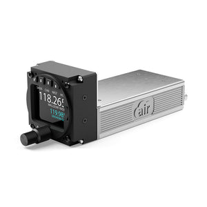 Komplett set AIR-kontrolldisplay och AIR COM-radio