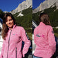 Silver Lining Fleece Pink