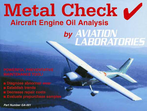 Oil Analysis Kit Aviation Labs With Postage