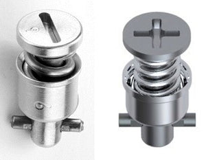 Skybolt Cloc 4000 Series Stainless Steel Collared Slot & Phillips Head Fasteners TSO-C148