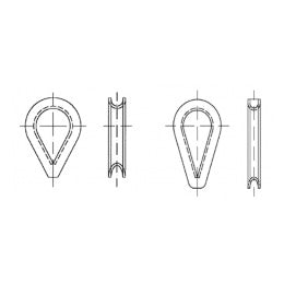 Steel thimbles