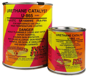 Poly-Fiber U-865 Urethane Catalyst 1/2 Quart
